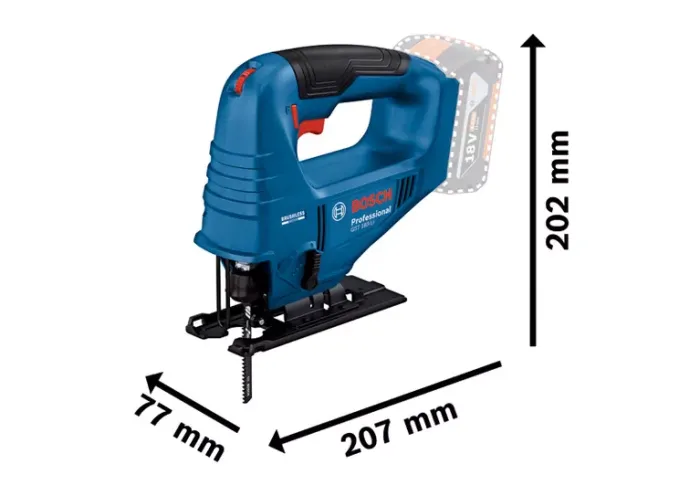 ბეწვა ხერხი GST 183-LI Professional 06015B7020