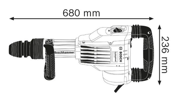 პერფორატორი GSH 11 VC 0611336000