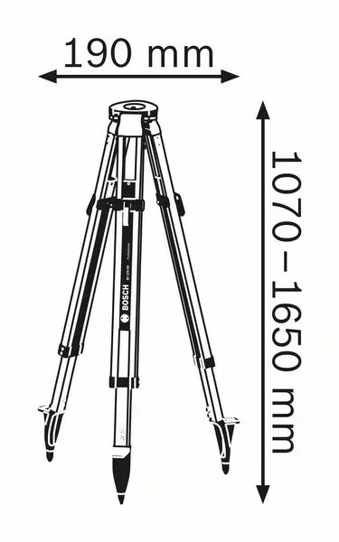 სამფეხი BT 170 HD Professional Tripod 0601091B00