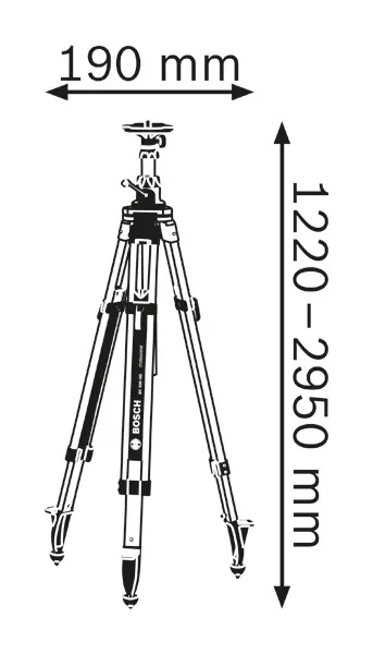 სამფეხი BT 300 HD Professional 0601091A00