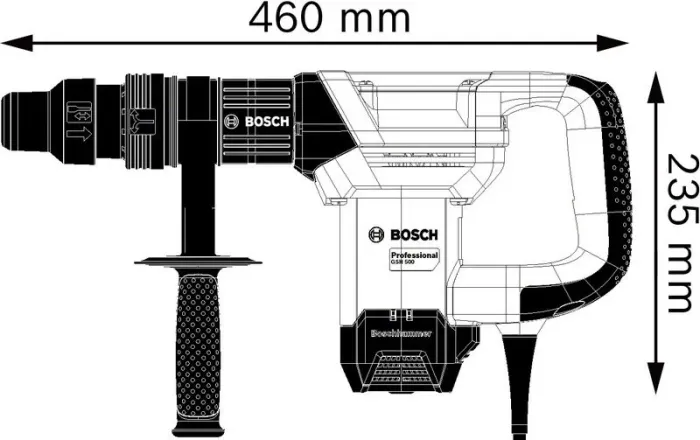 პერფორატორი GSH 500 0611338720