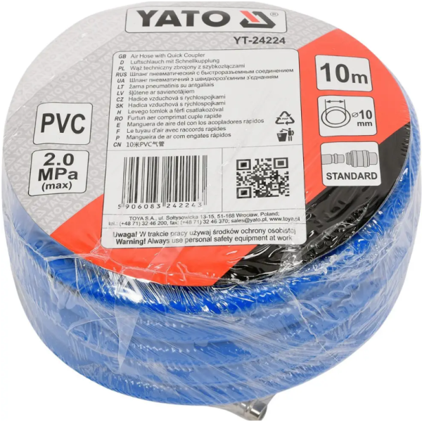 პნევმატური შლანგი YATO yt24225