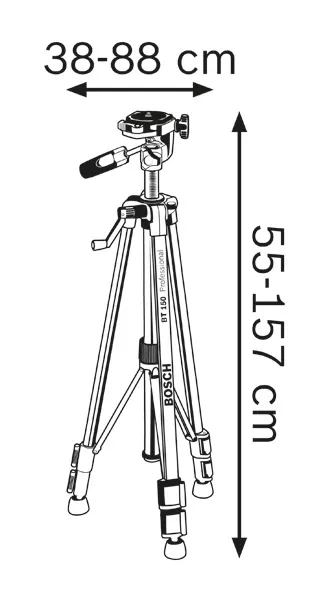 სამფეხი BT 150 Professional 0601096B00