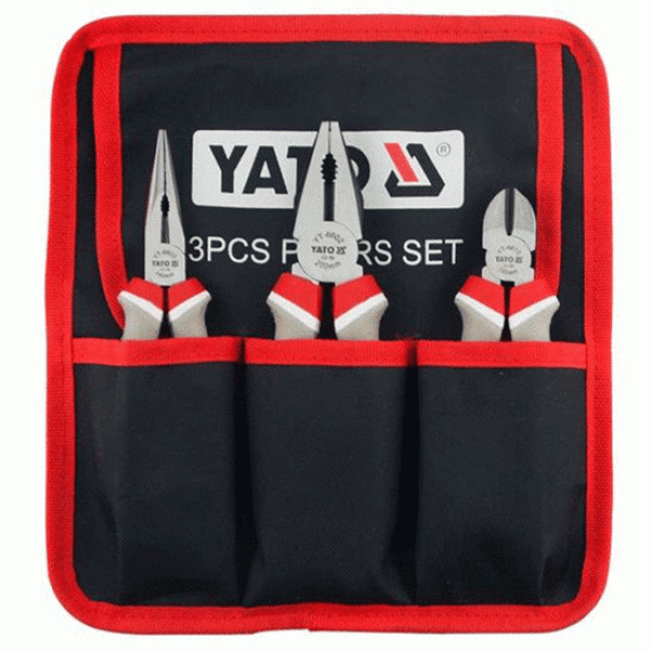 ბრტყელტუჩას ნაკრები YATO YT39606